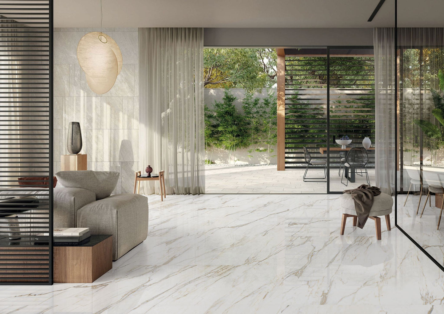 Venato Golden Blank Hvid Marmor Flise