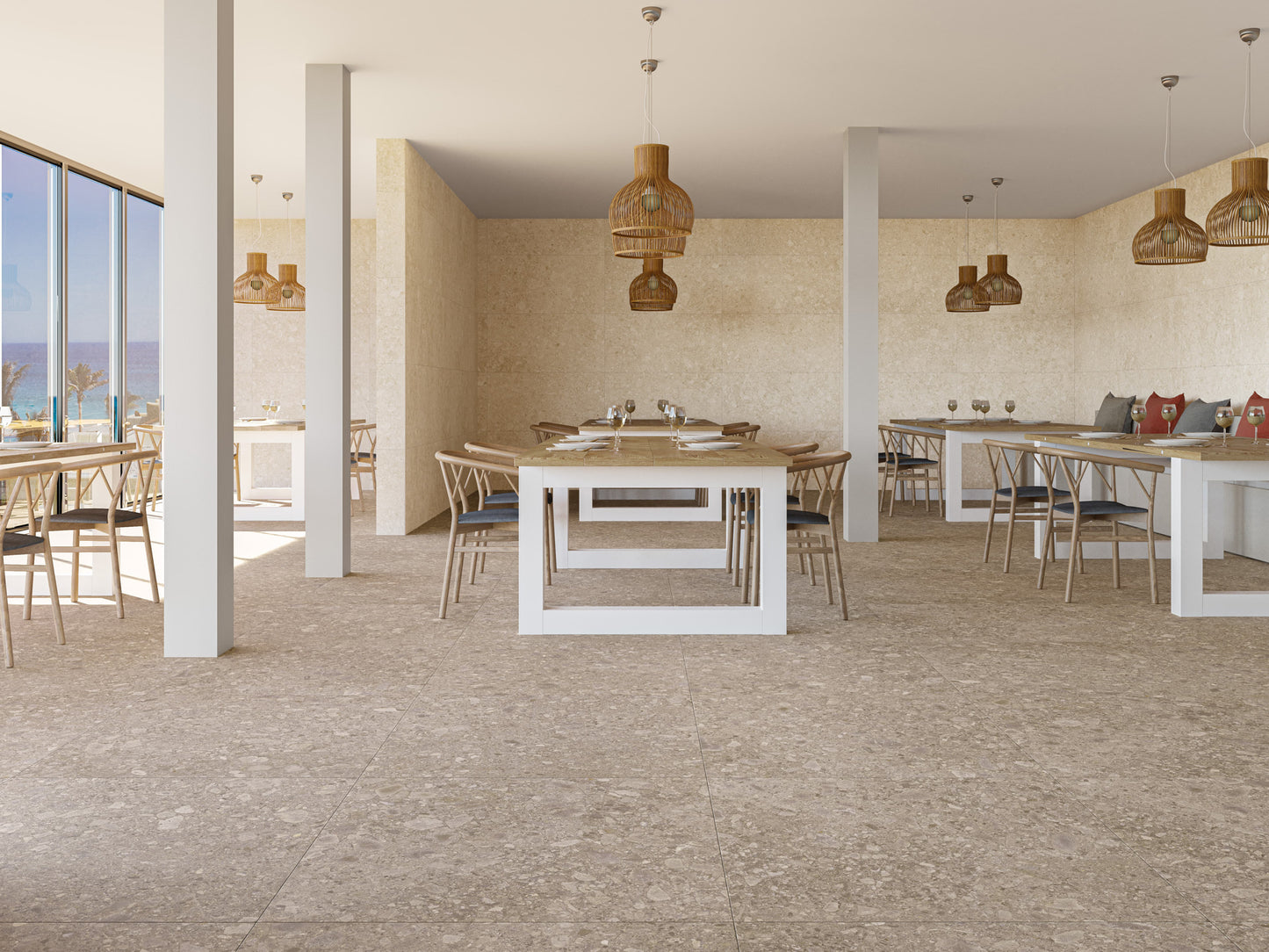 Terrazzo Fliser Pedregal Cinnamon