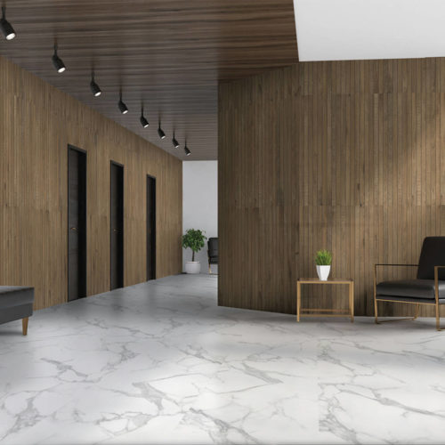 Aura Blank Hvid Marmor Flise