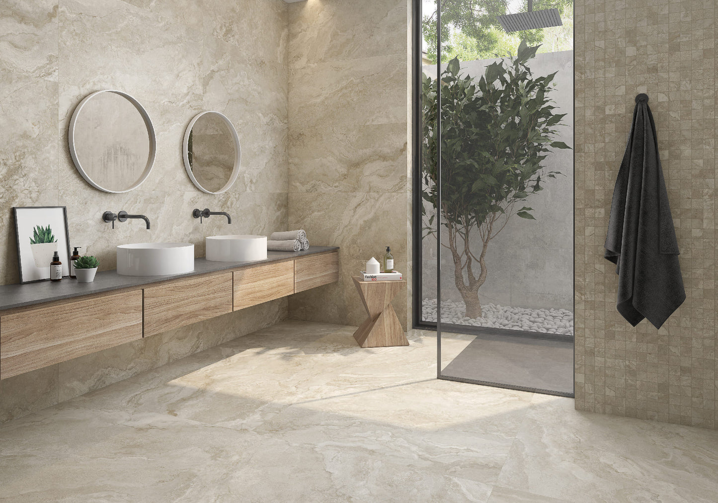 Sena Cream Marmor Flise
