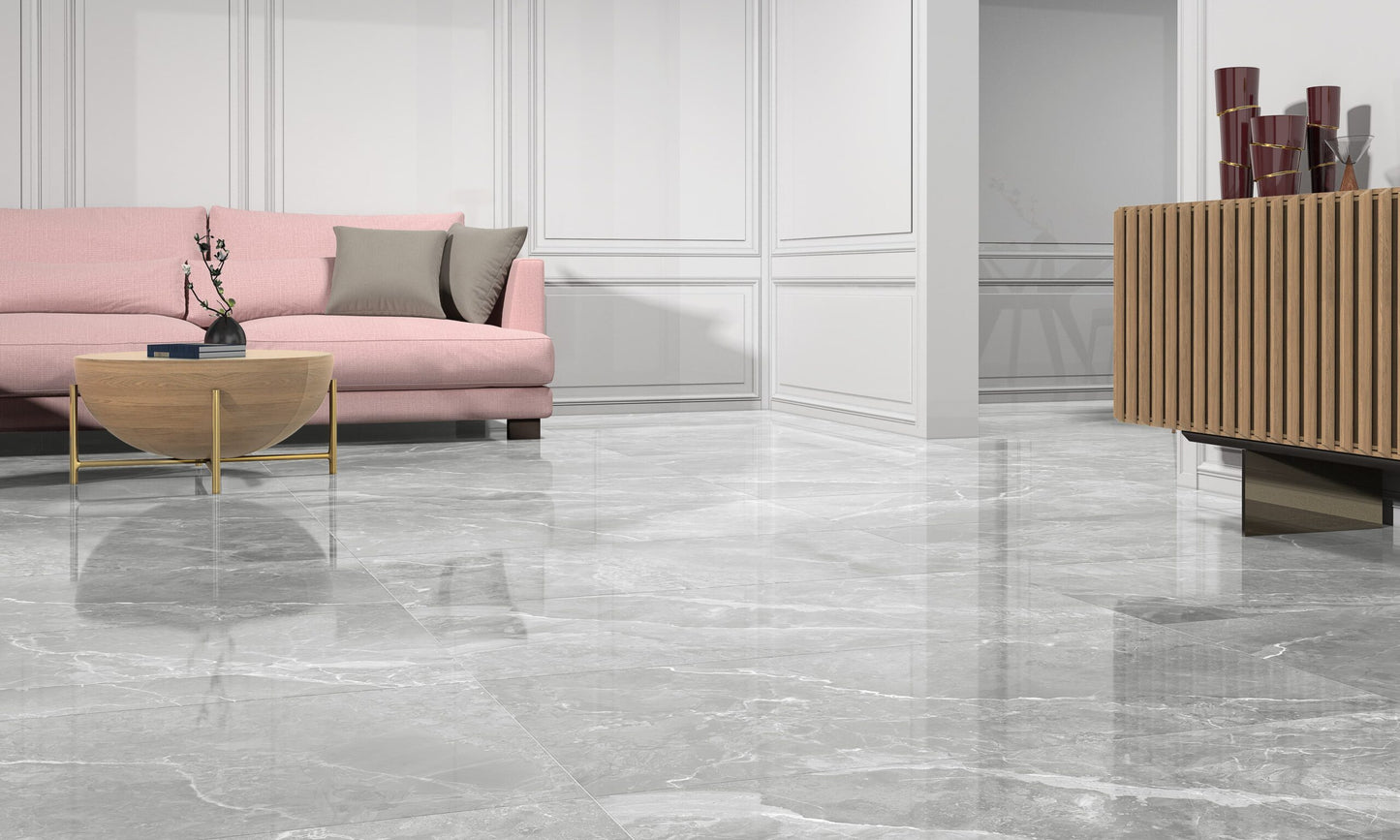 Earthstone Pearl Marmor Flise