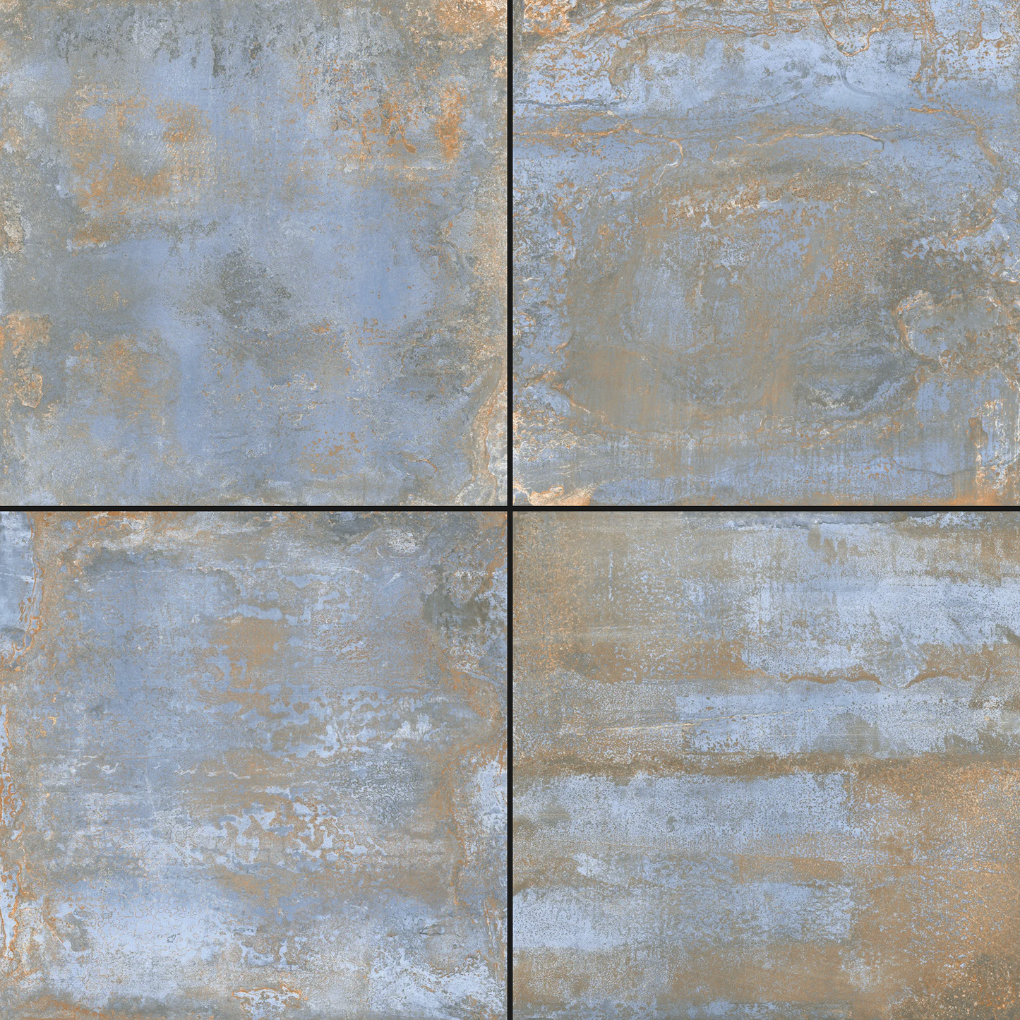 Oxyde Bleu Metal Flise