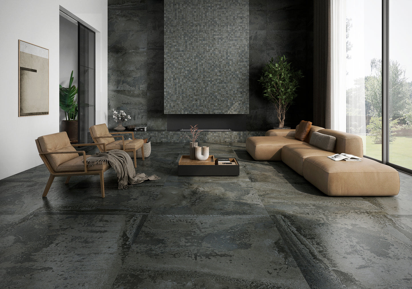 Metallook Fliser Iron Grey