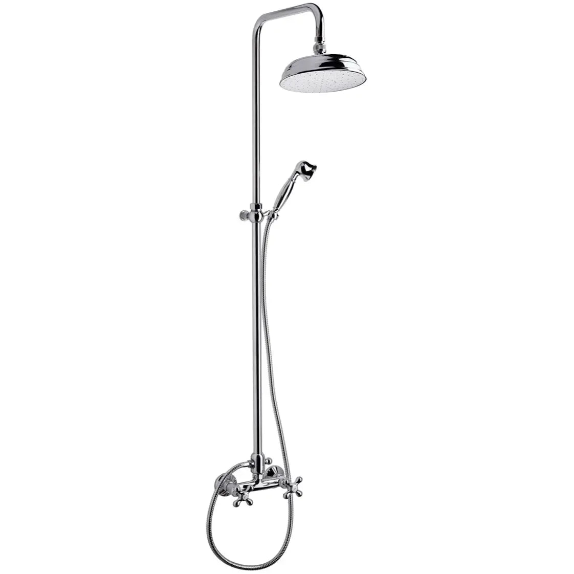 Cassøe Retro komplet brusesæt – Krom