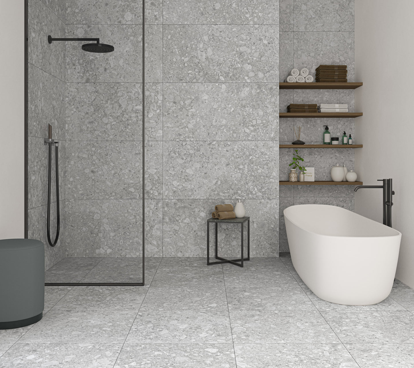 Terrazzo Fliser Pedregal Grå