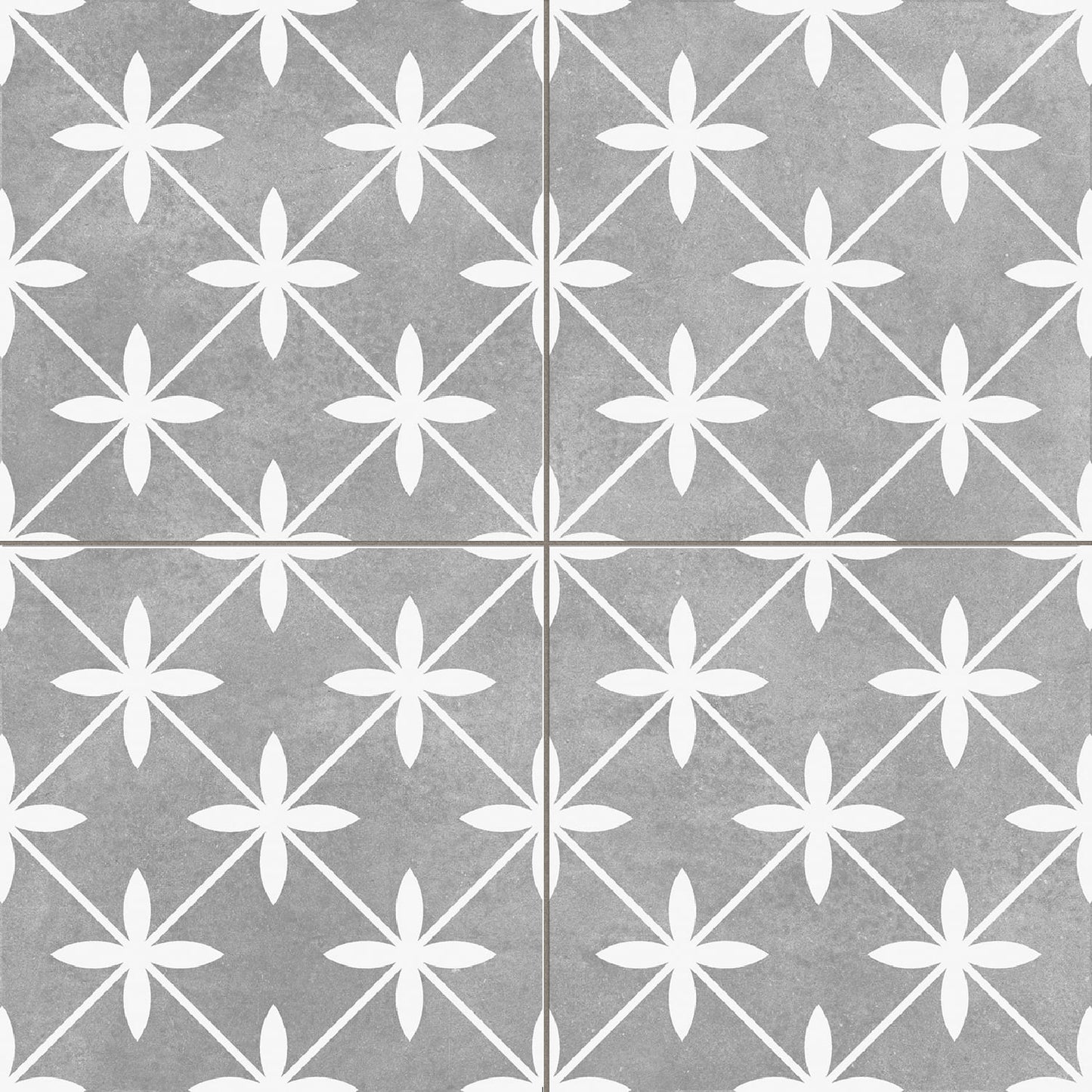 Star Grey Marokkanske Fliser