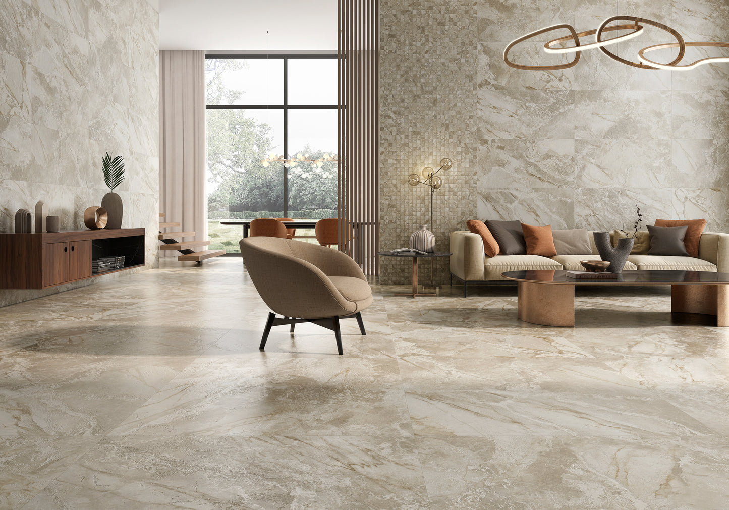 Leyenda Grigio Marmor Flise