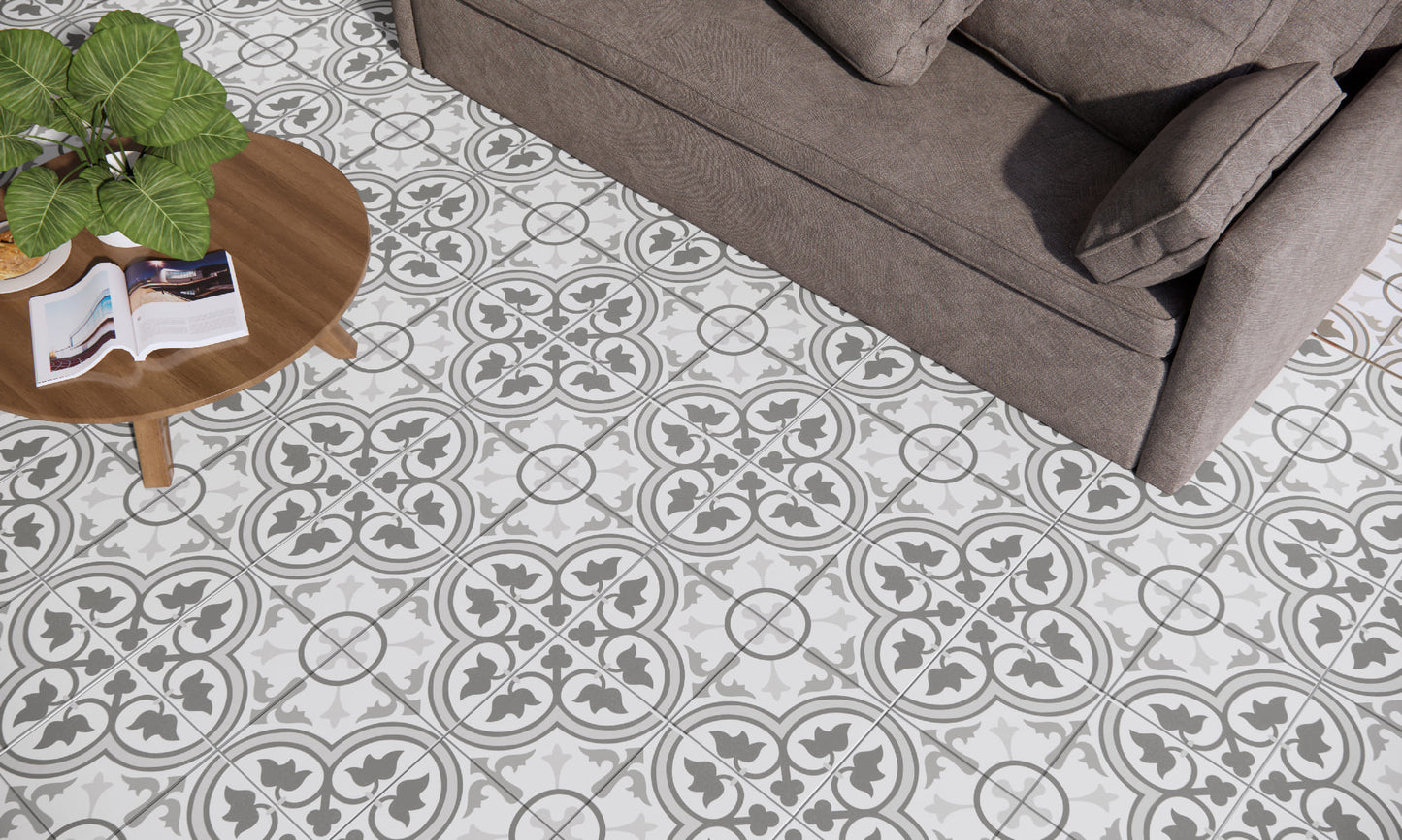 Marokkanske Fliser Dover Grey