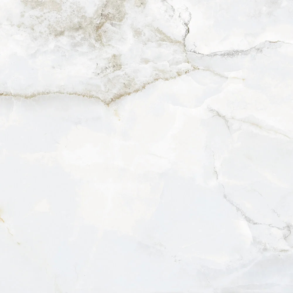 Marmorlook Fliser Basil White