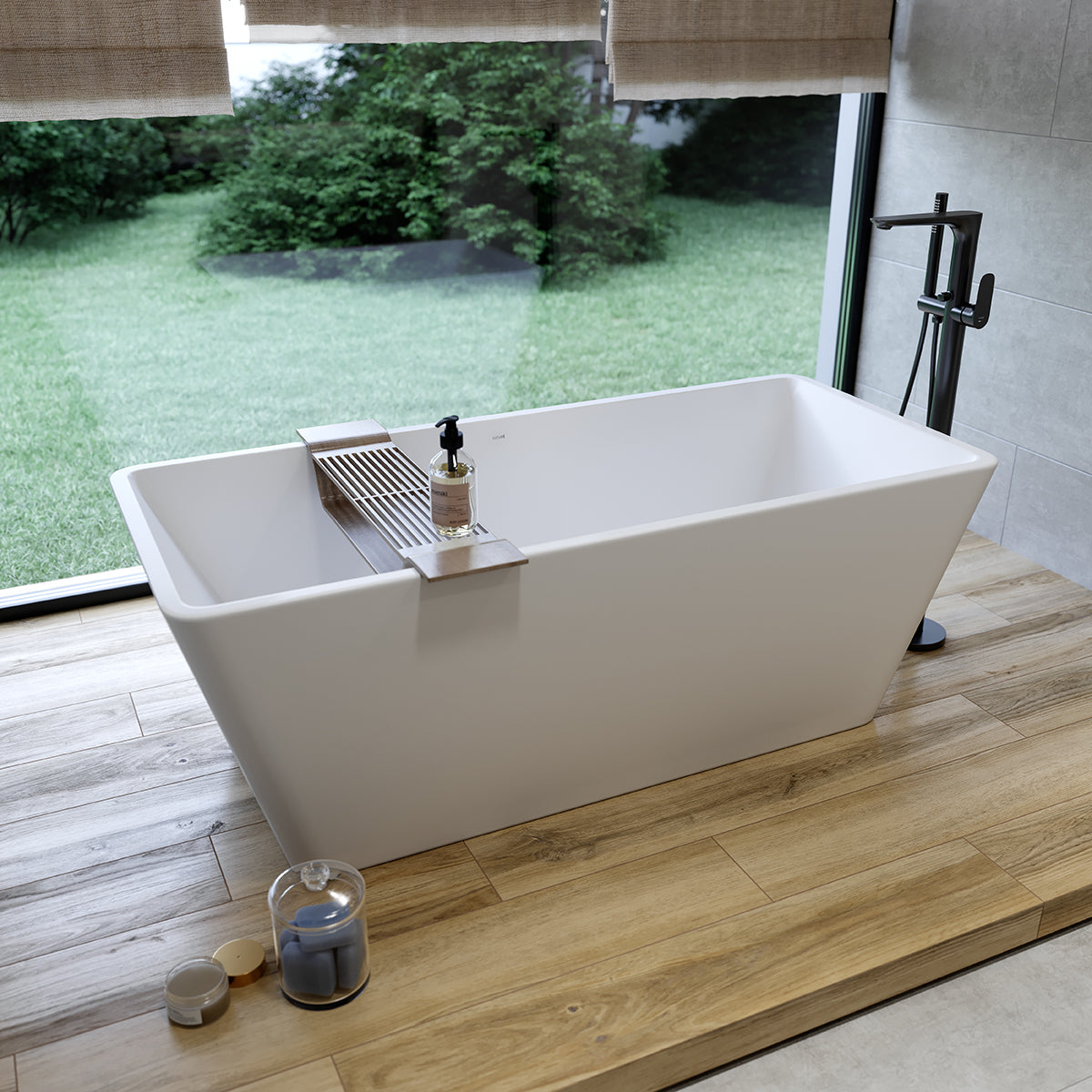 Badekar Fritstående Nordic 162x72