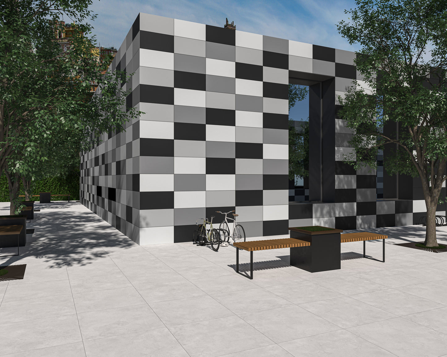 Betonlook Fliser Manley Grey