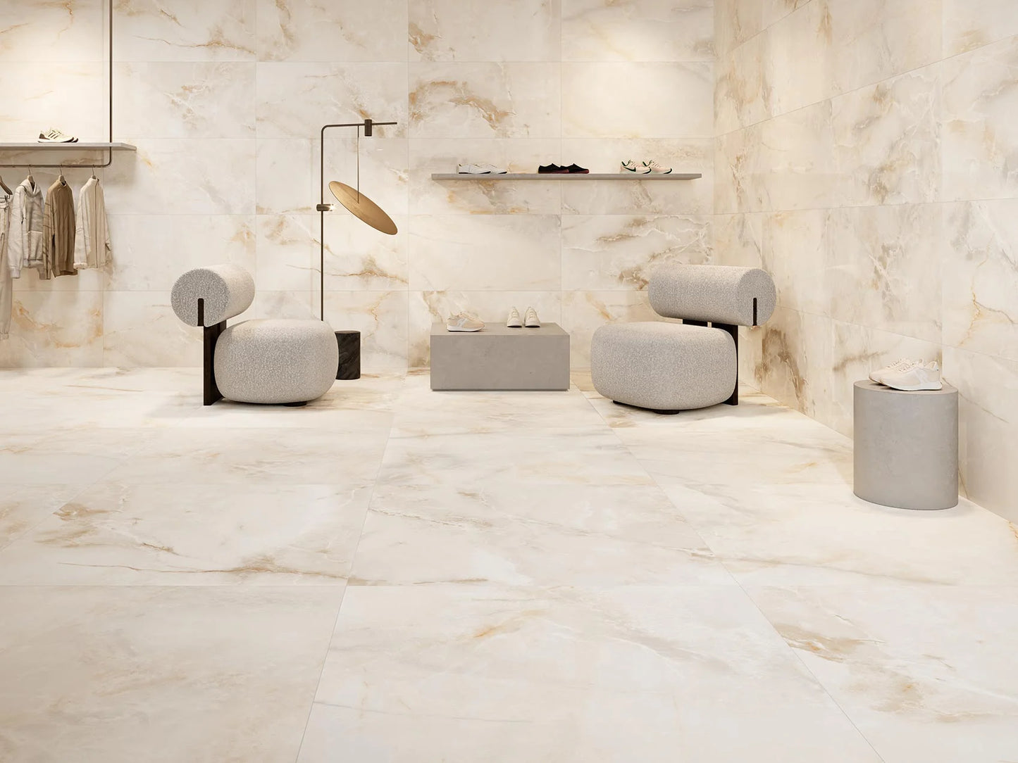 Marmorlook Fliser Allure