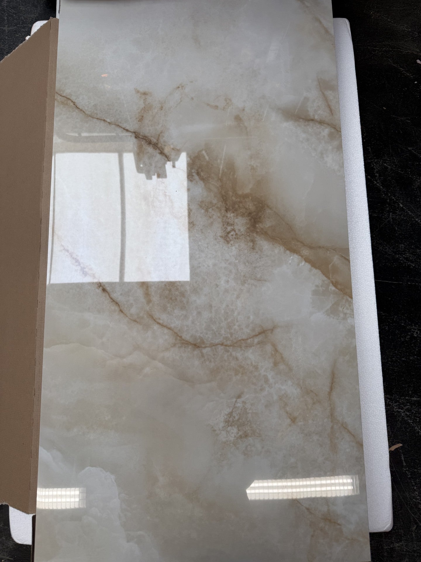 Rest Fliser Onice Gold Blank 60x120