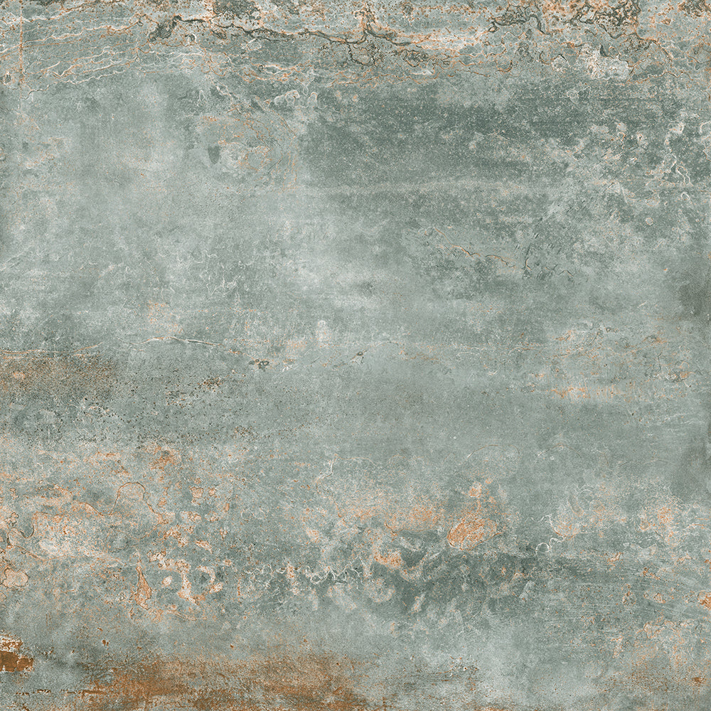 Oxyde Turquoise Metal Flise