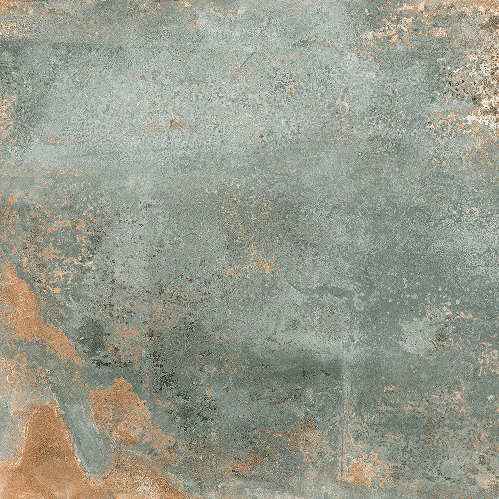 Oxyde Turquoise Metal Flise