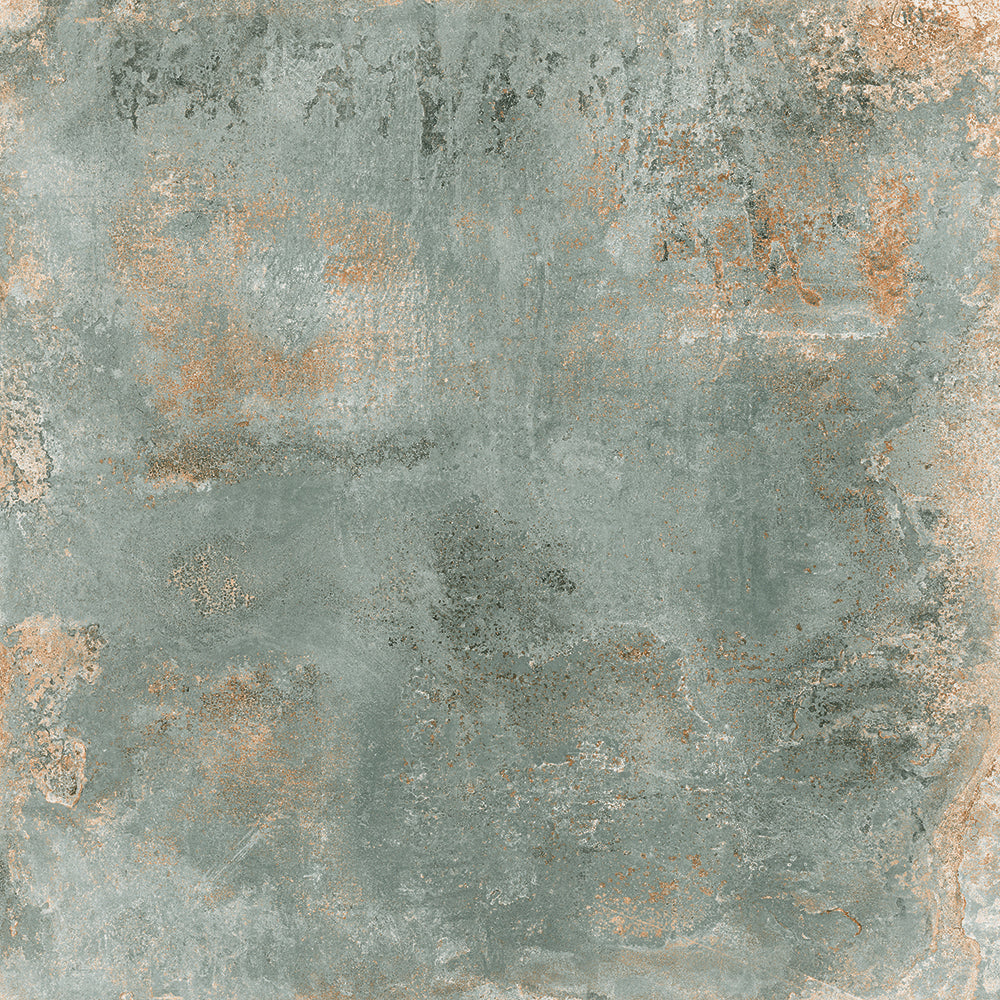Oxyde Turquoise Metal Flise