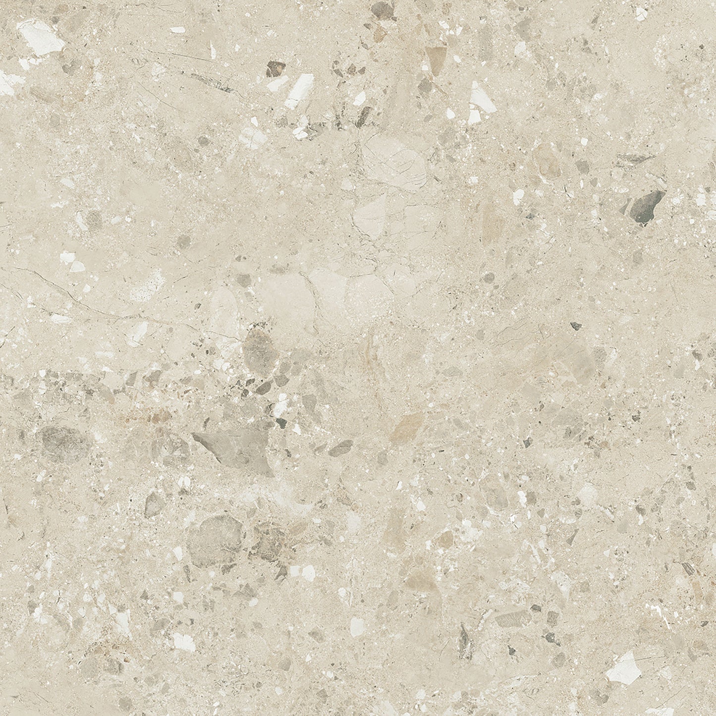 Ura Lys Beige Terrazzo Flise