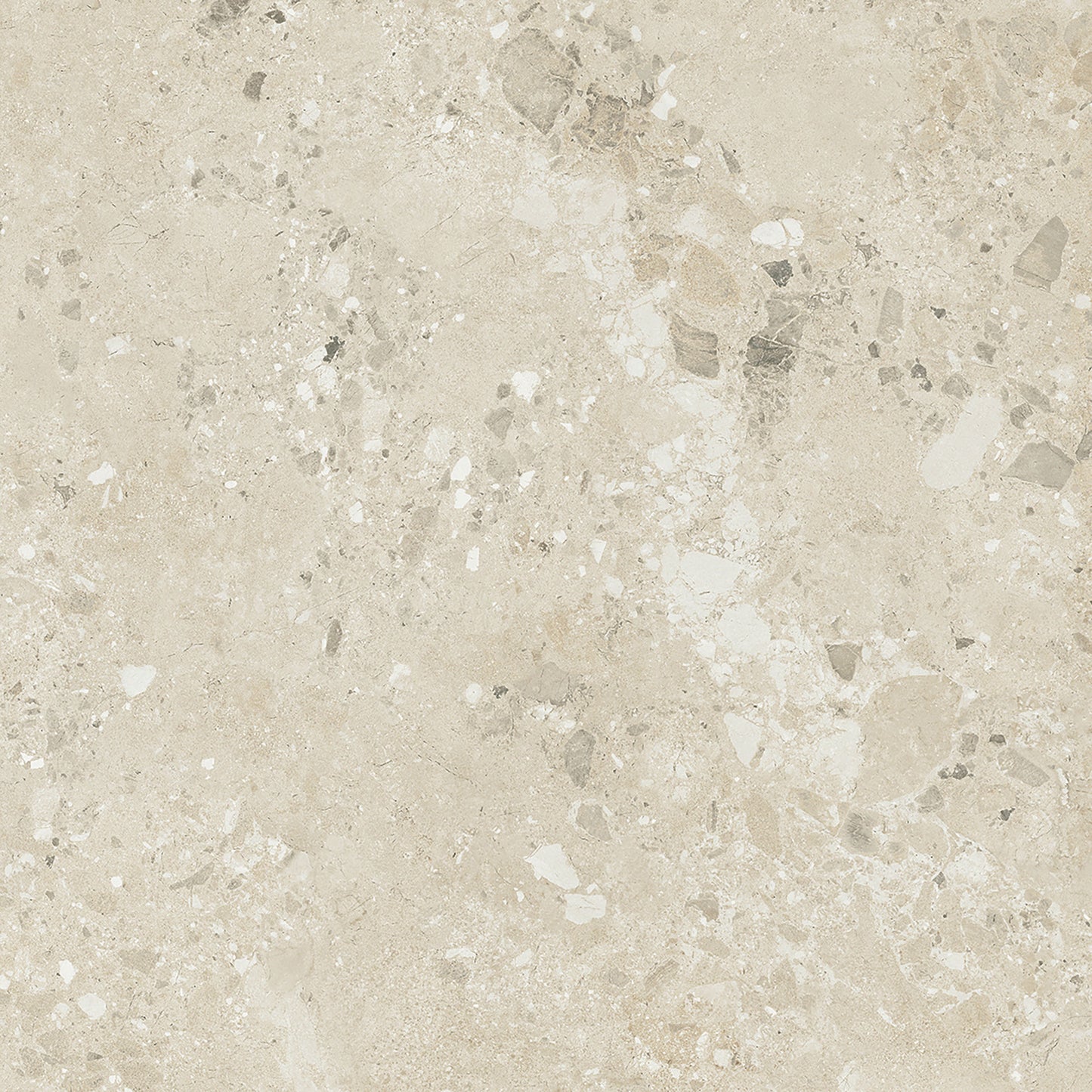 Ura Lys Beige Terrazzo Flise