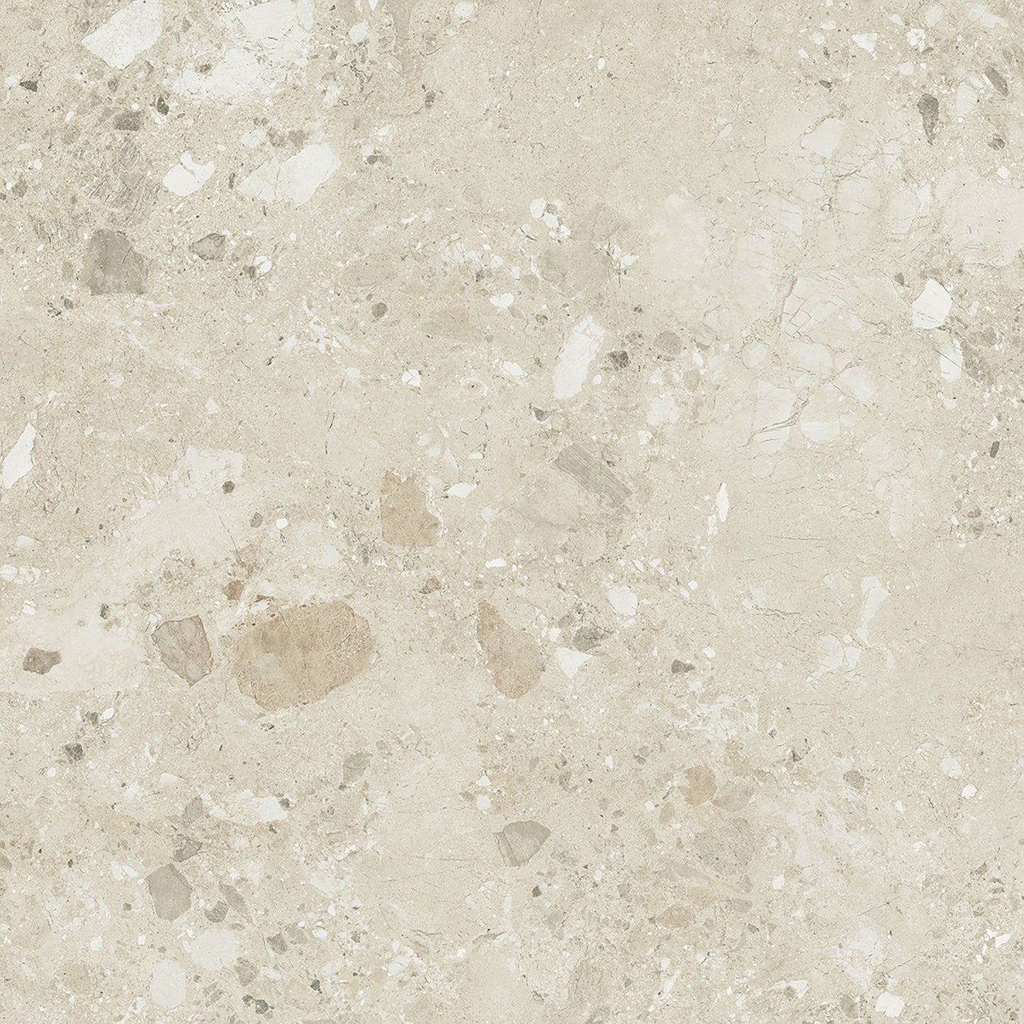 Ura Lys Beige Terrazzo Flise