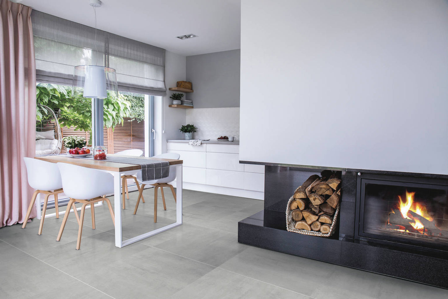 Betonlook Fliser Urban Cemento
