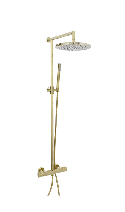 Cassøe Brusesæt Lago Blank Messing