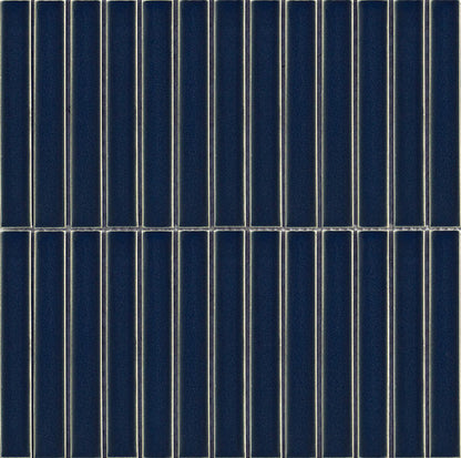 Vægfliser Mosaik Piano Blue Marine