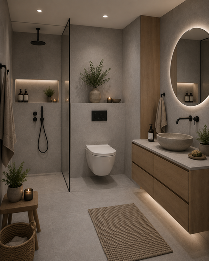 Betonlook Fliser Grey 605
