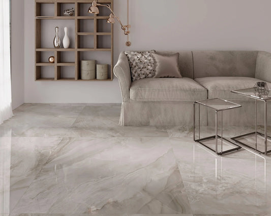 Clothy Gris Marmor Flise