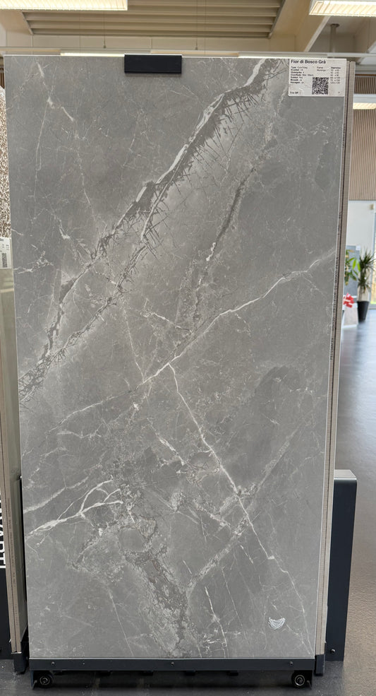 Marmorlook Fliser Fior di Bosco Grå