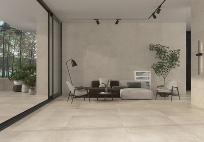 Betonlook Fliser Besana Sand