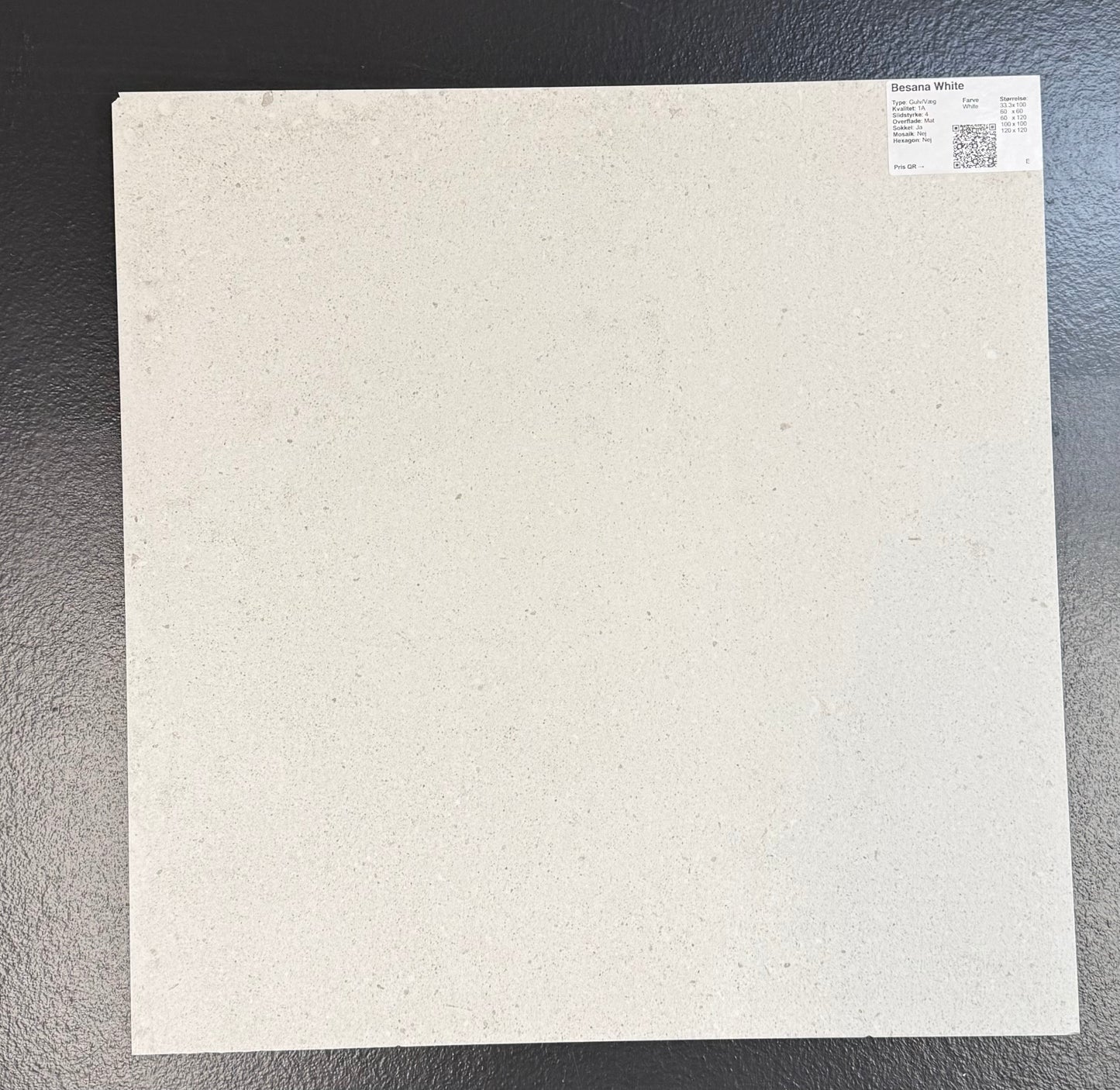 Betonlook Fliser Besana White