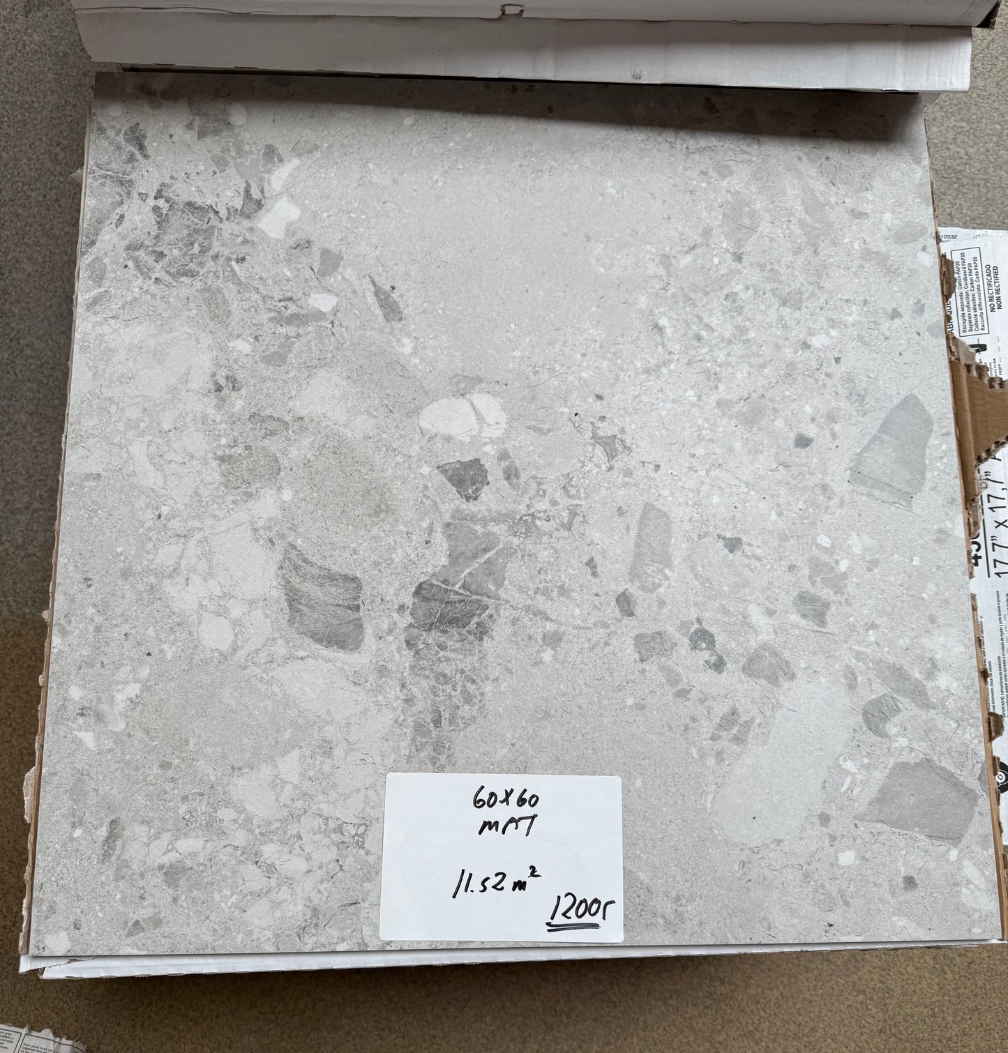 Rest Fliser Grey 60x60