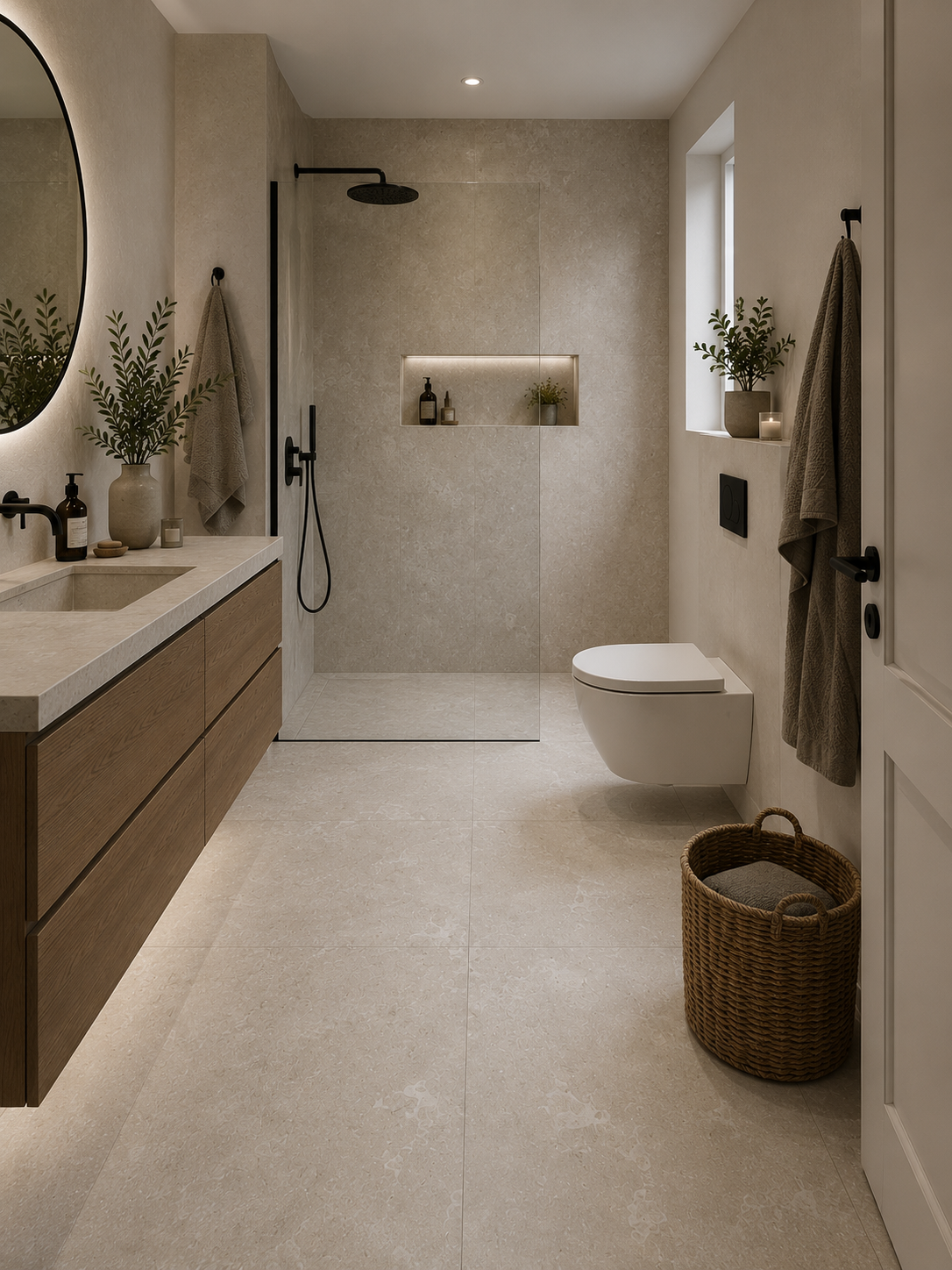 Betonlook Fliser Persia Piedra