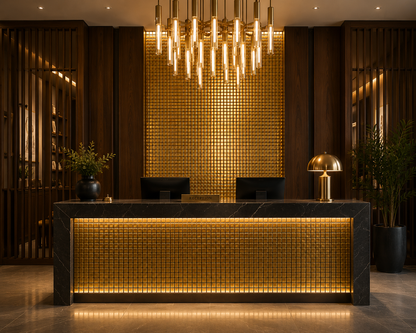 Vægfliser Mosaik Elegance Luxury Gold