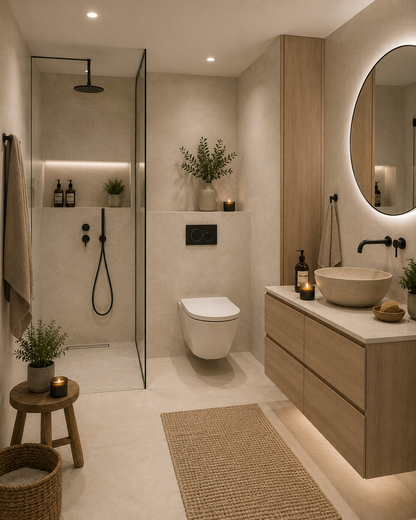 Betonlook Fliser Eco Beige