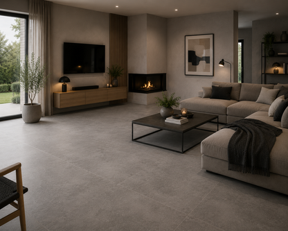 Betonlook Fliser Grey 607