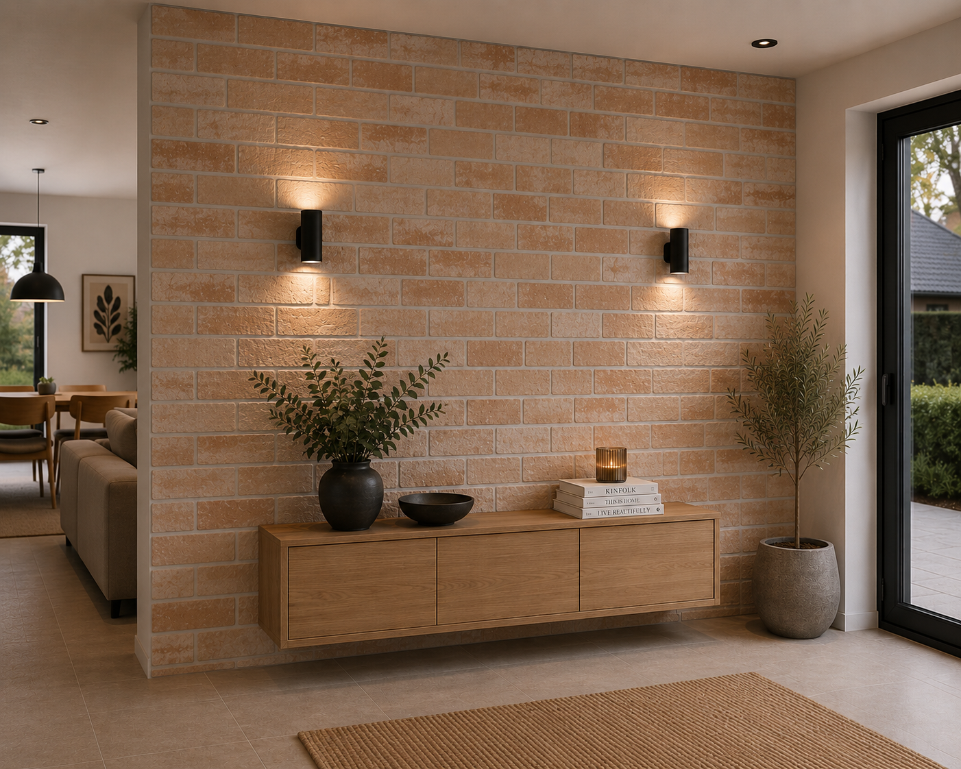 Vægfliser Stenlook Apalache Ocre