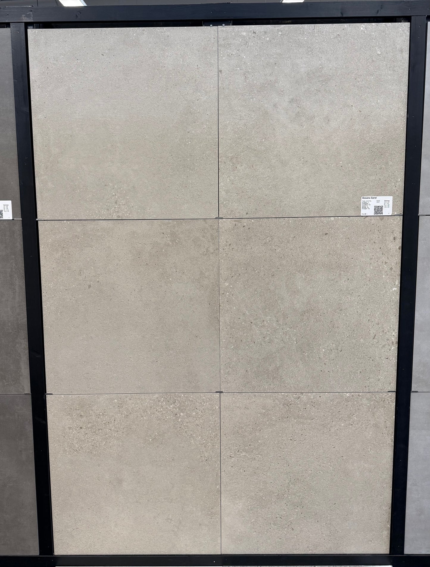Betonlook Fliser Besana Sand