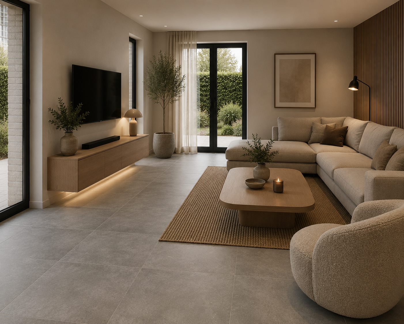Betonlook Fliser Grey 605