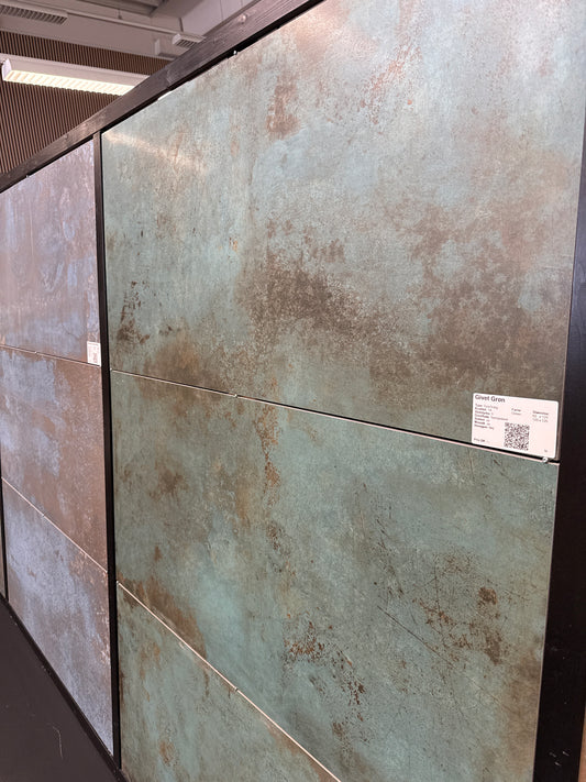 Metallook Fliser Givet Grøn