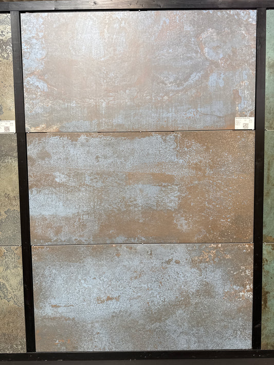 Metallook Fliser Oxyde Bleu