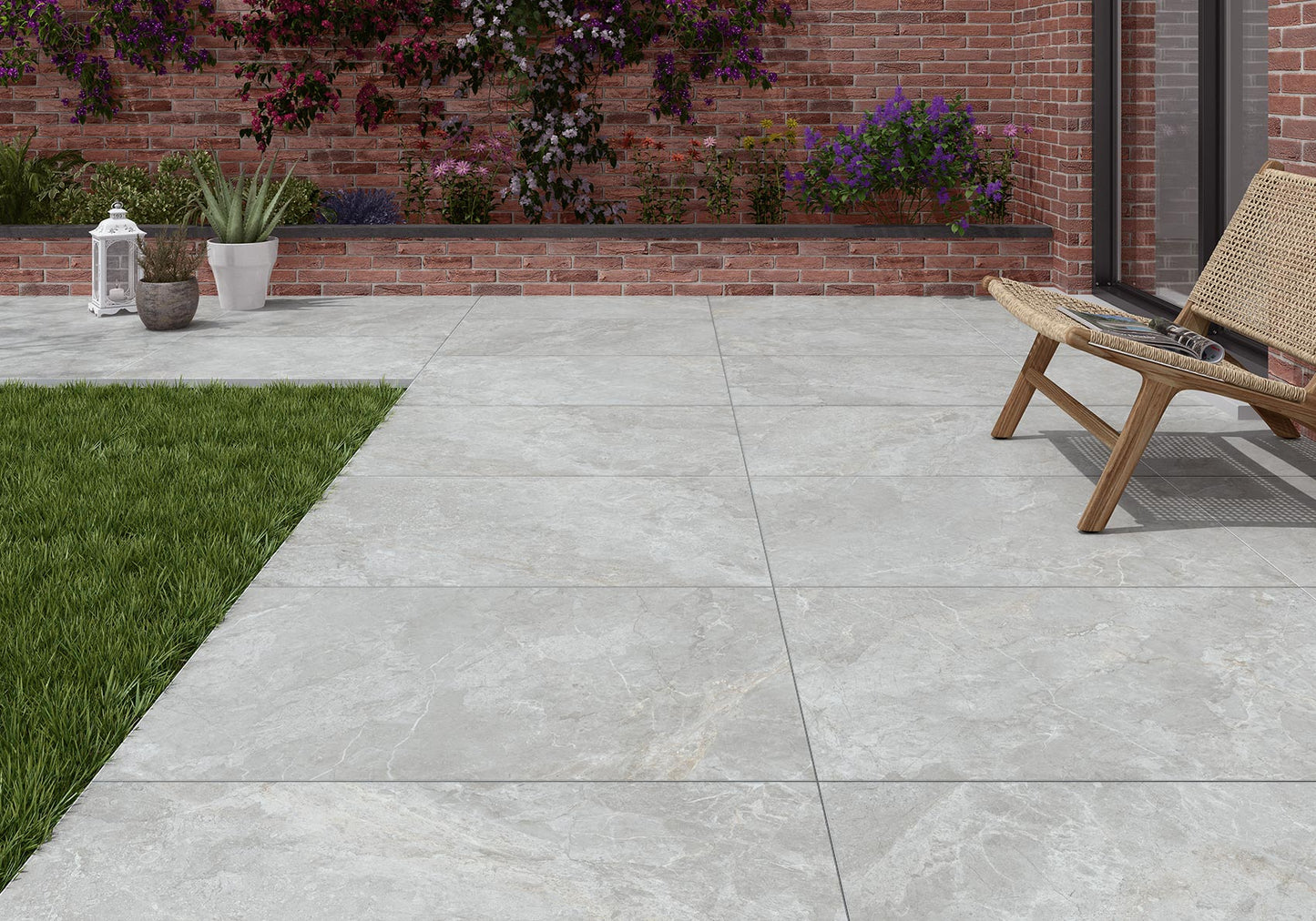 Terrasse Fliser Mylos Grey