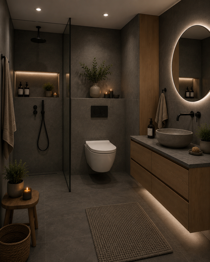 Betonlook Fliser Eco Mud