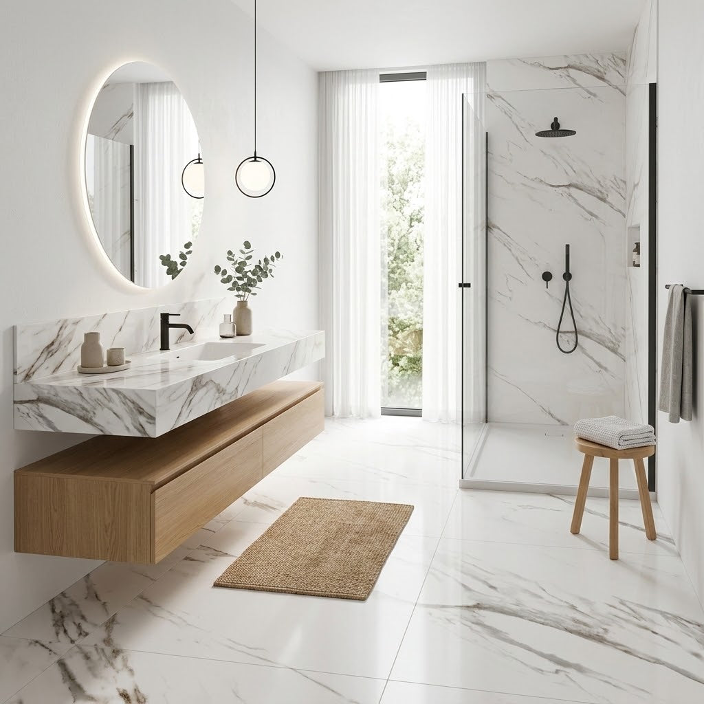 Marmorlook Fliser Villa Altair