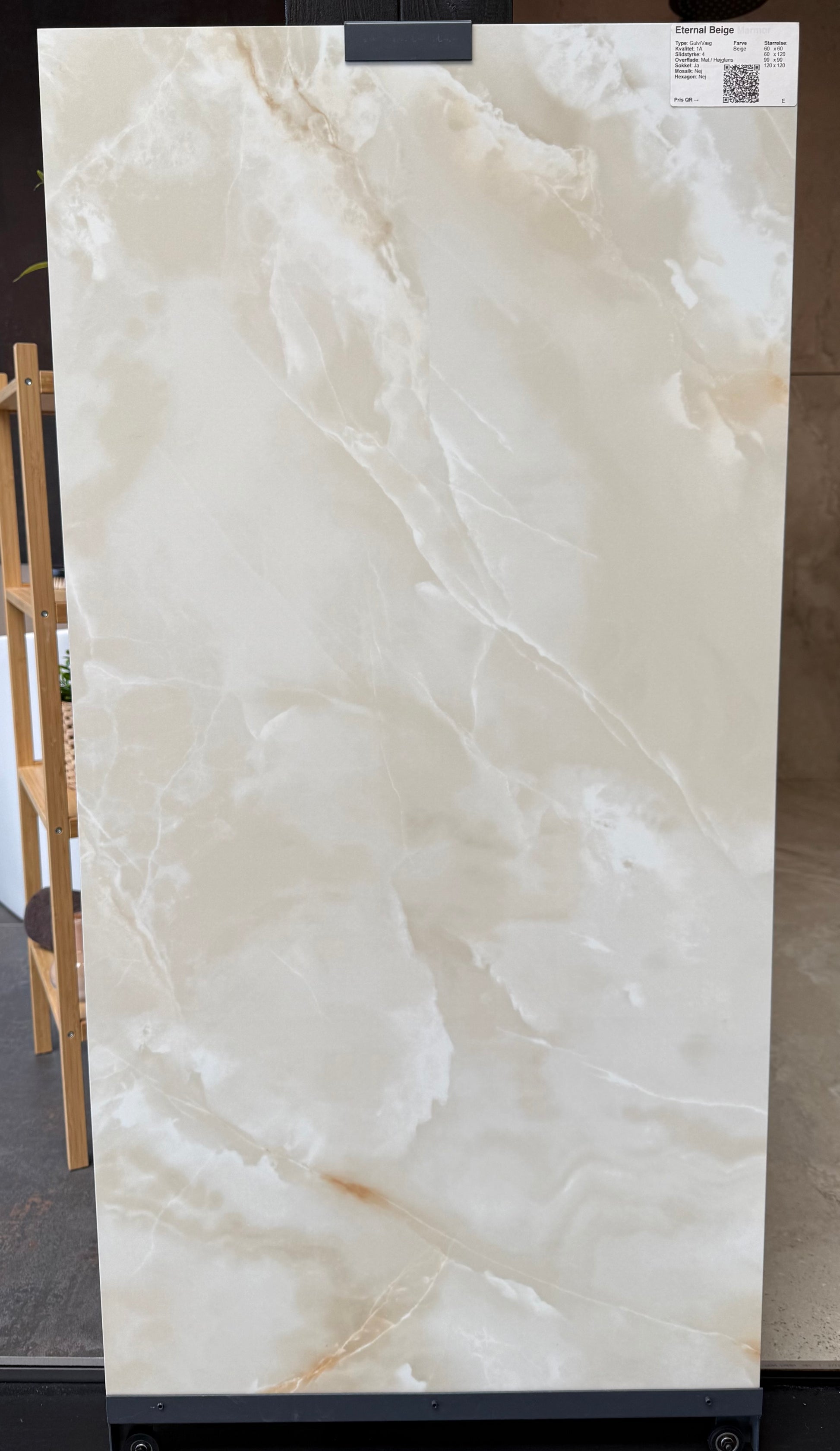 Marmorlook Fliser Eternal Beige