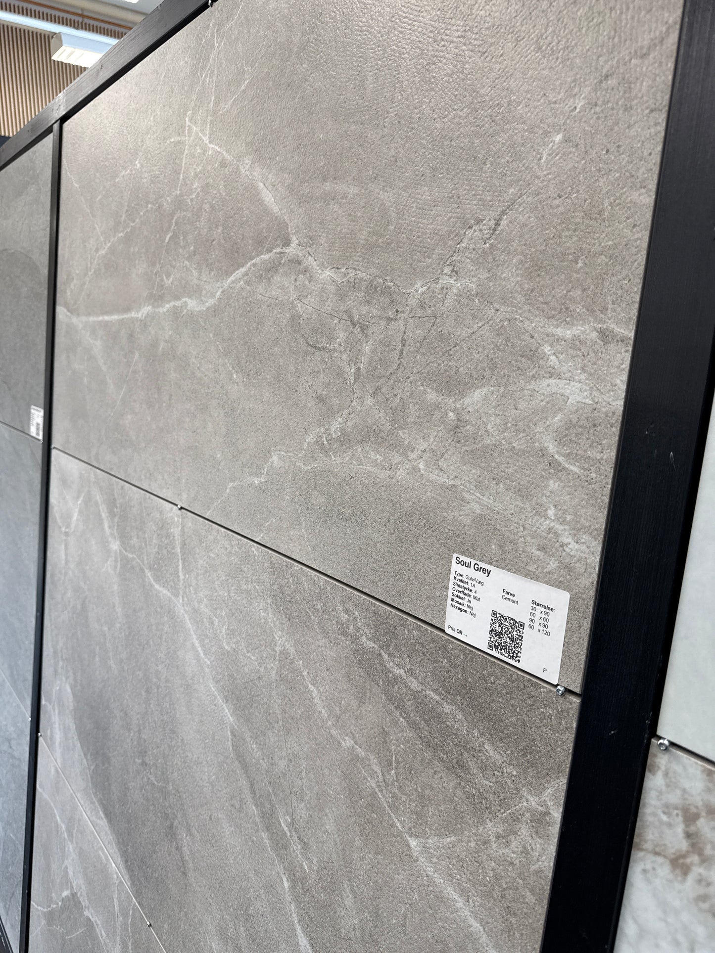 Marmorlook Fliser Soul Grey