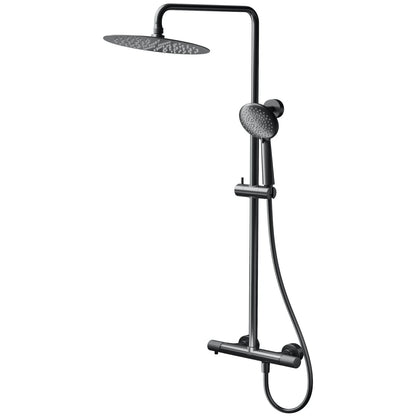 Brusearmatur Rainshower Zen Gun Metal