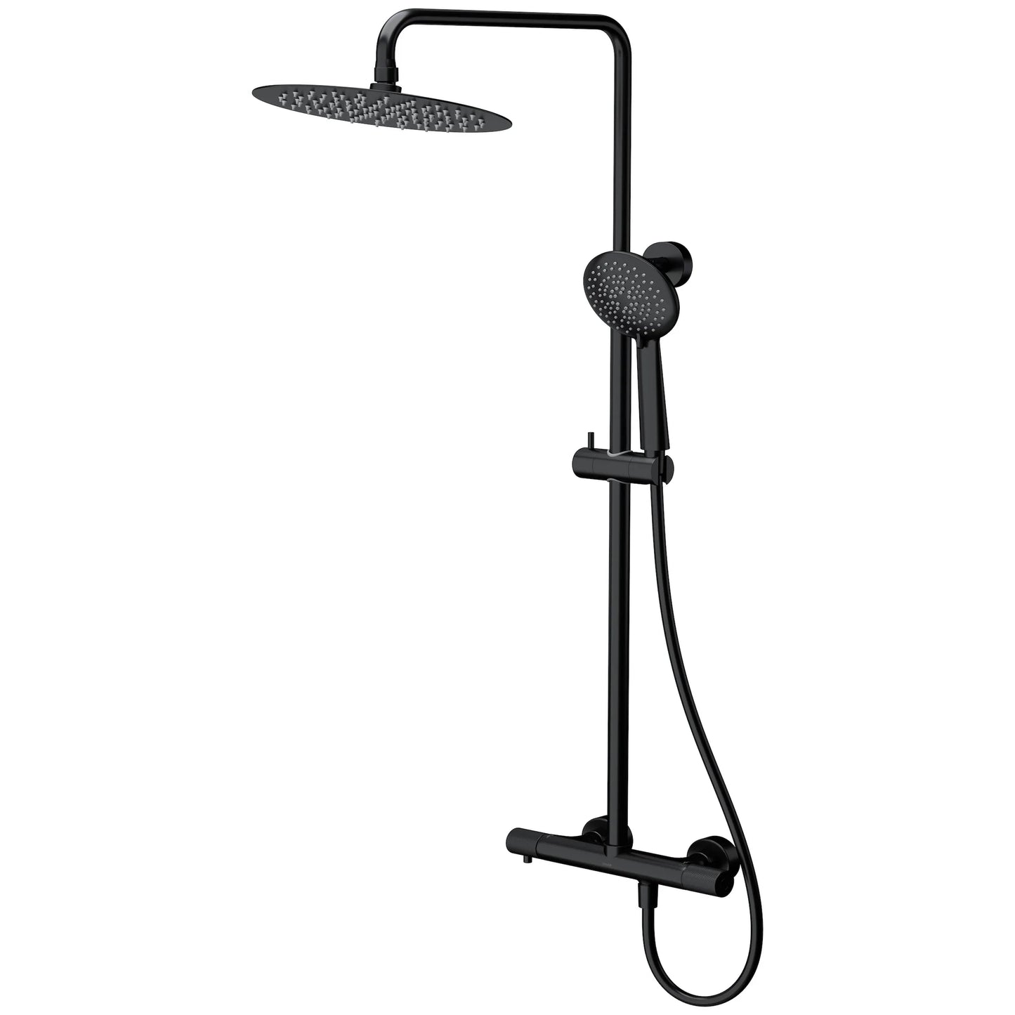 Brusearmatur Rainshower Nordic Sort