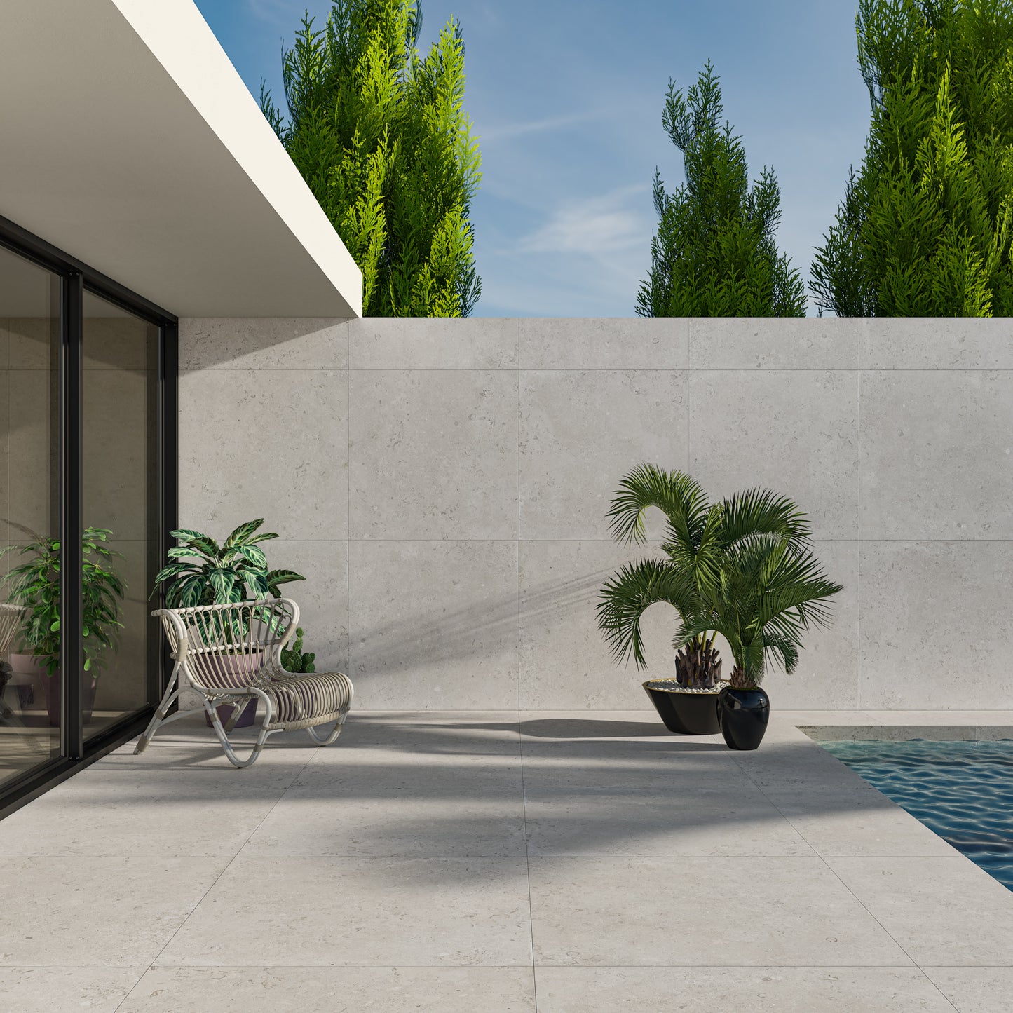 Coralina Perla Betonlook Flise