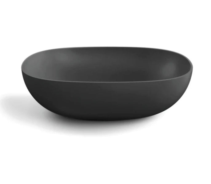 Cassøe Oval porcelænsvask – sort